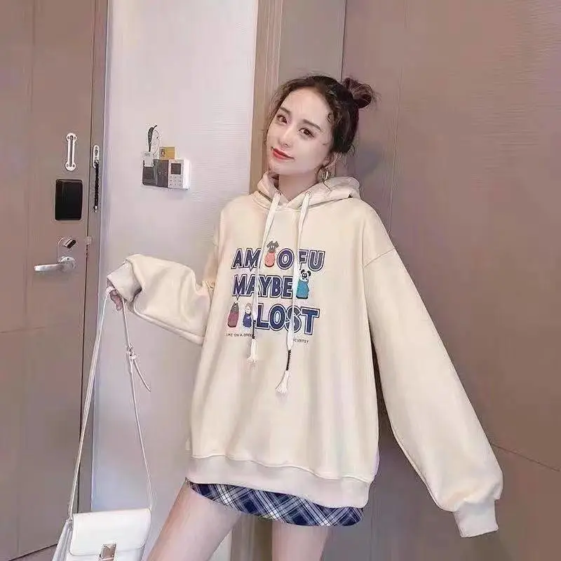 辽宁丹东卫衣女秋冬外贸库存女装加绒卫衣批发