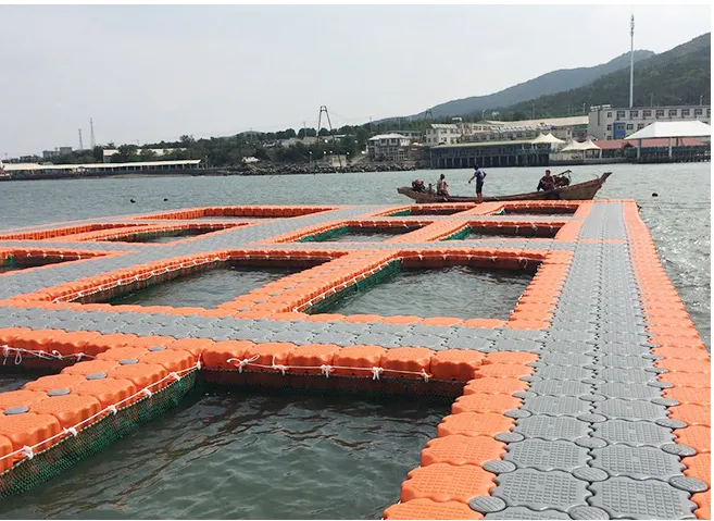 水上休闲钓鱼浮台码头浮桶浮筒塑料