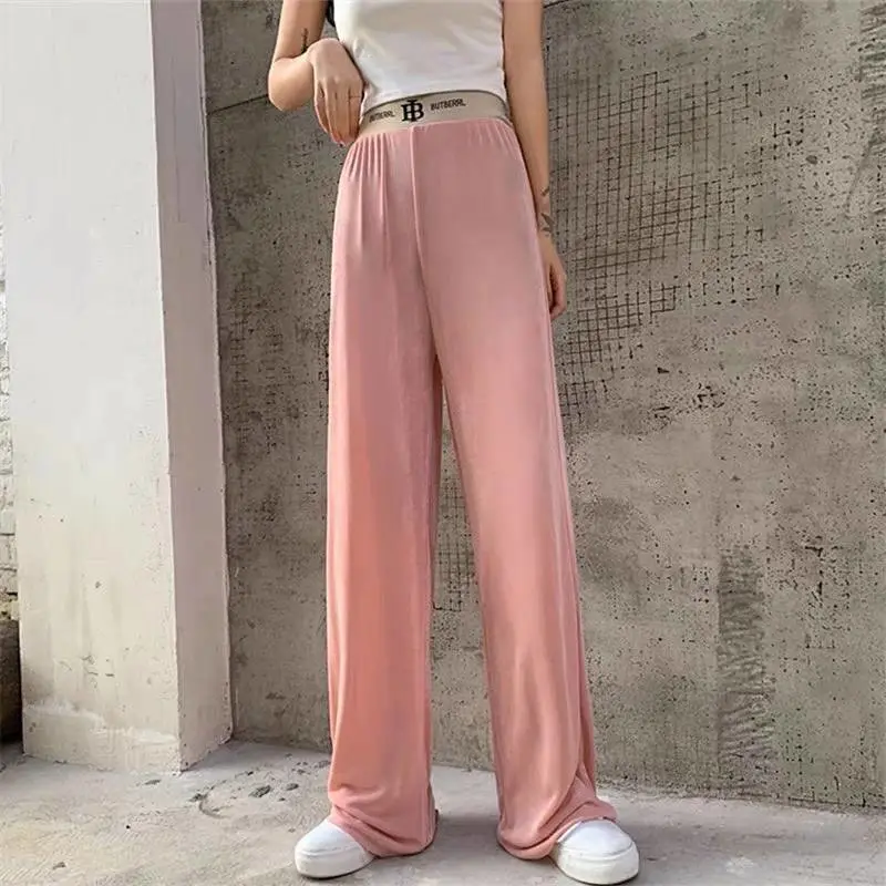 广东湛江女休闲裤品牌大全 款式快手直播拿源几块钱棉质女式休闲裤