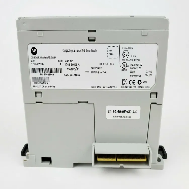 AB罗克韦尔VPL-B1651F-PJ14AA模块 电源 PLC