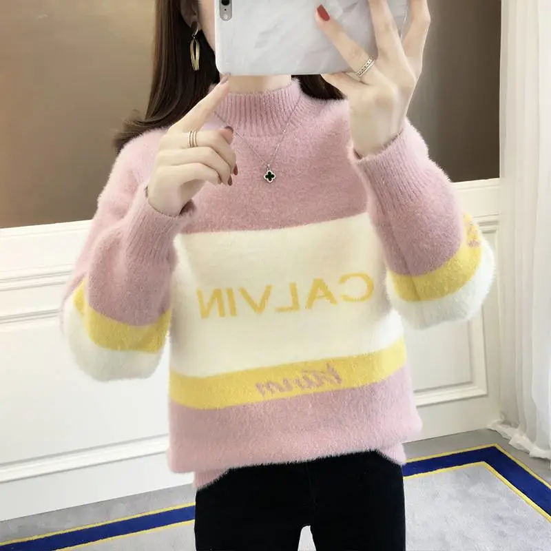 一元地摊货源批发市场中长款慵懒风毛衣女冬3元服装批发