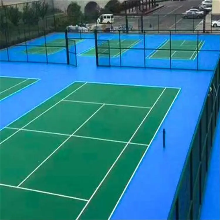 黔东 球馆塑胶地面 学校塑胶地板 排球场地胶