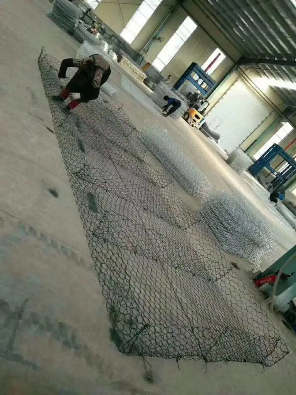 联企网业石笼网 铅丝笼 0.5x1x0.5m 园林 挡土 *** 镀锌 定制