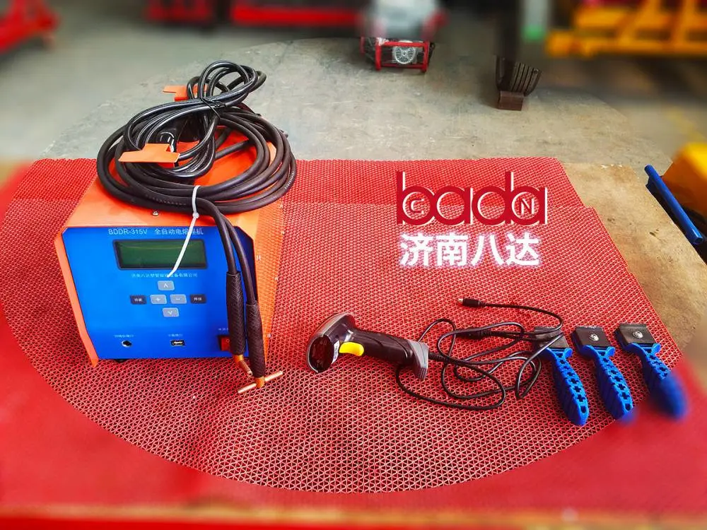 济南八达PE全自动电熔焊机 燃气管自来水管焊接机 带扫描及数据读取功能