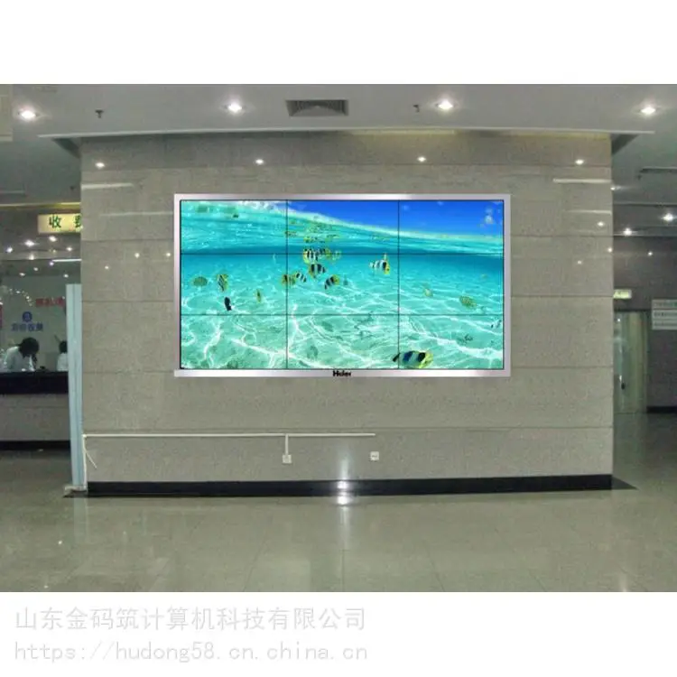 河北省衡水市 多媒体展厅拼接大屏 55寸液晶拼接屏多媒体展 厂家供应 金码筑