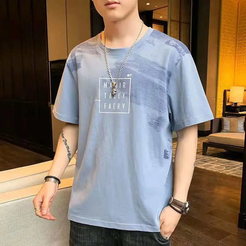 贵州六盘水盘县外贸服装批发一手货源夜市男装批发店面活动男装T恤