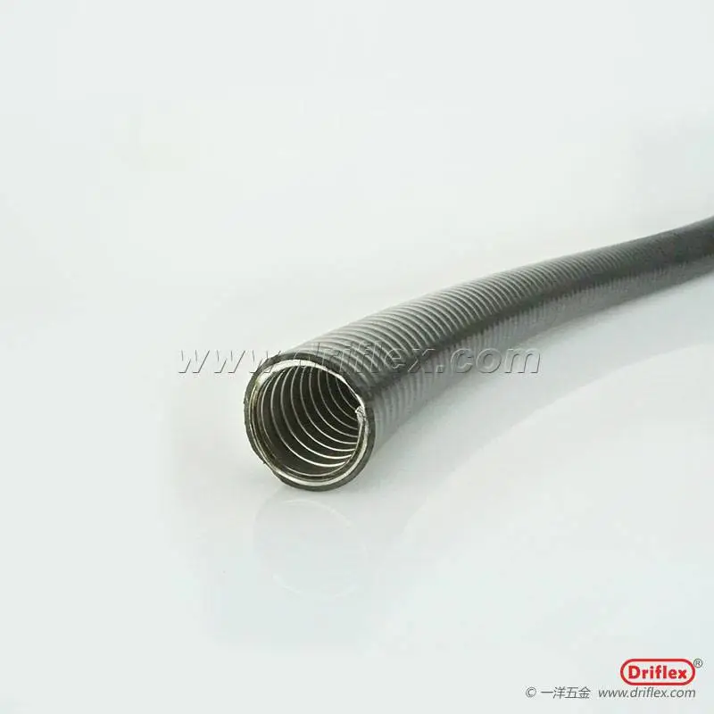 一洋五金供应304不锈钢双勾平包塑金属软管内径10到100mm