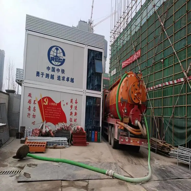 永捷南路清理隔油池清理污水渠废水南方传媒物流抽隔油池