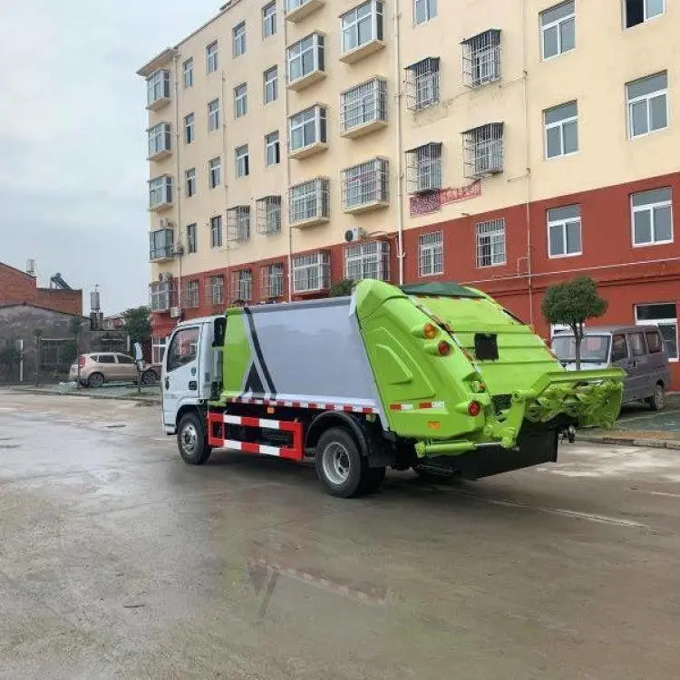 5吨比亚迪纯电动压缩式垃圾车3小时闪充巡航400公里重庆垃圾分类