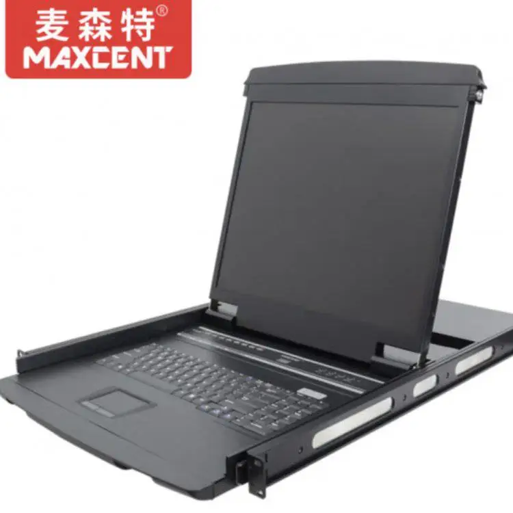 麦森特 kvm切换器 网口远程IP数字LCD液晶 19英寸16口远程 MCL-8916I