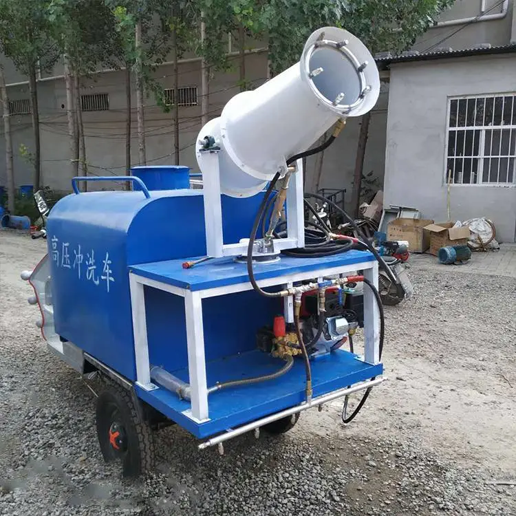 聚仁 三轮雾炮洒水车 新能源电动三轮洒水 工程工地喷洒车