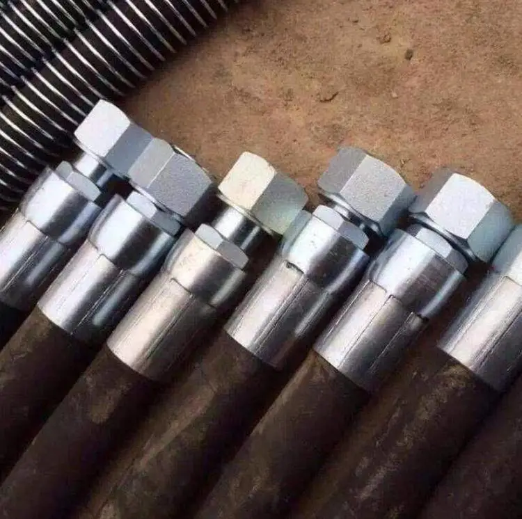 浙江 工程机械高压胶管 大口径法兰胶管钢丝编织液压胶管
