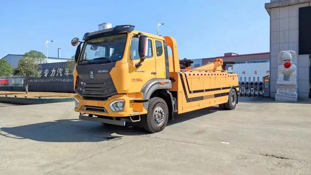 全落地清障车 拖吊一体清障车哪里有卖