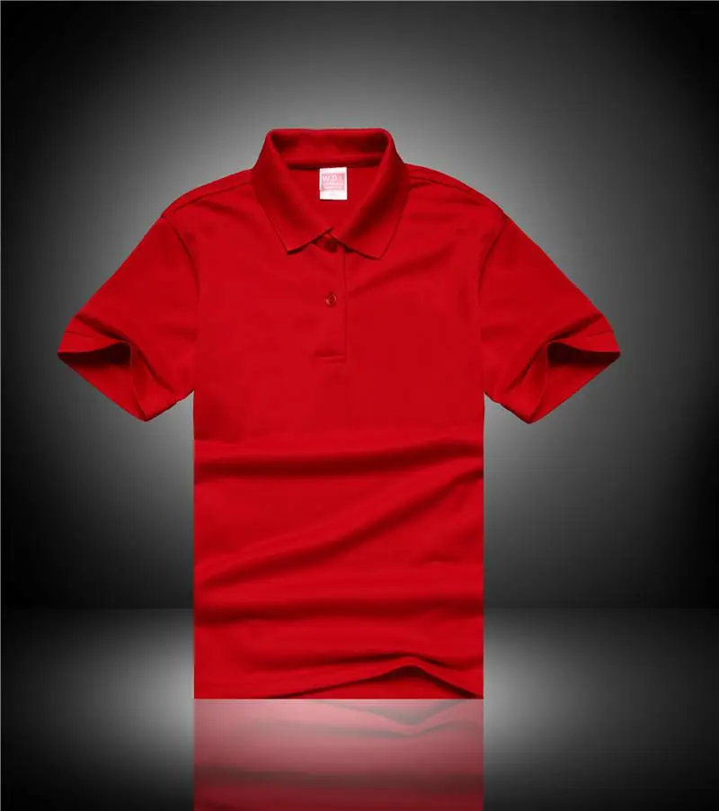 DIY图片定制商务短袖T恤广州polo衫定制工作班服