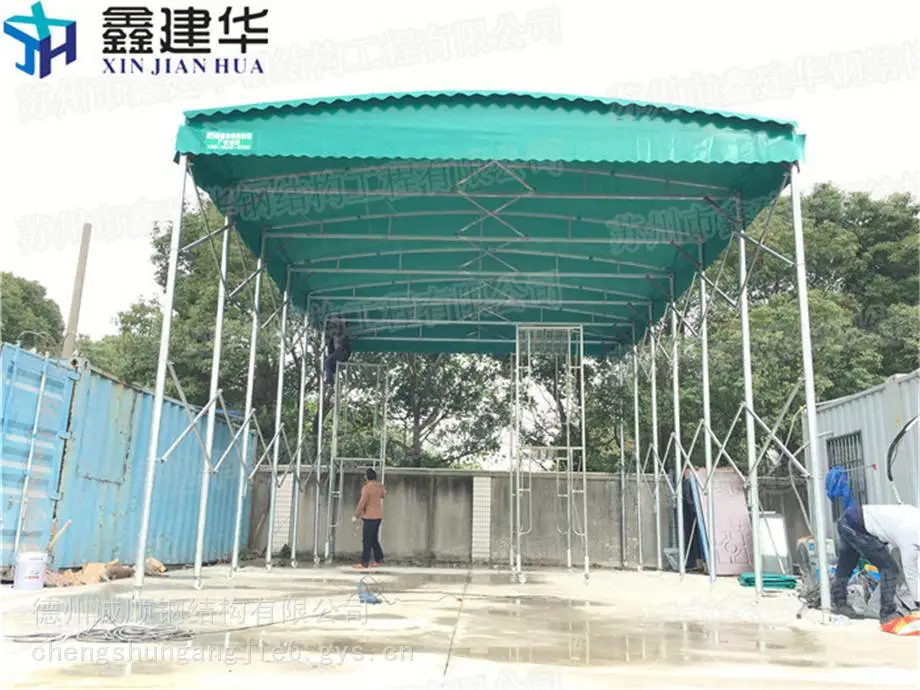 福州活动雨棚电动雨蓬棚多少钱可伸缩雨棚伸缩推拉雨篷