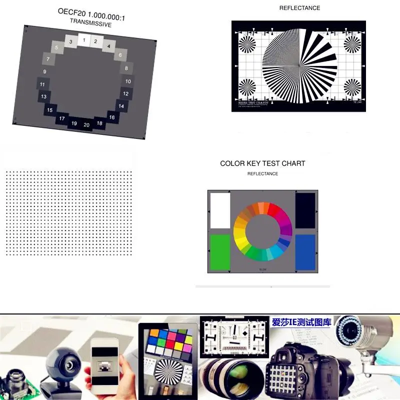 ColorGauge Miniaturized Chart曝光准确白平衡性能标定制测试卡 ColorGauge Miniaturized Chart曝光准确白平衡性能标定制测试卡