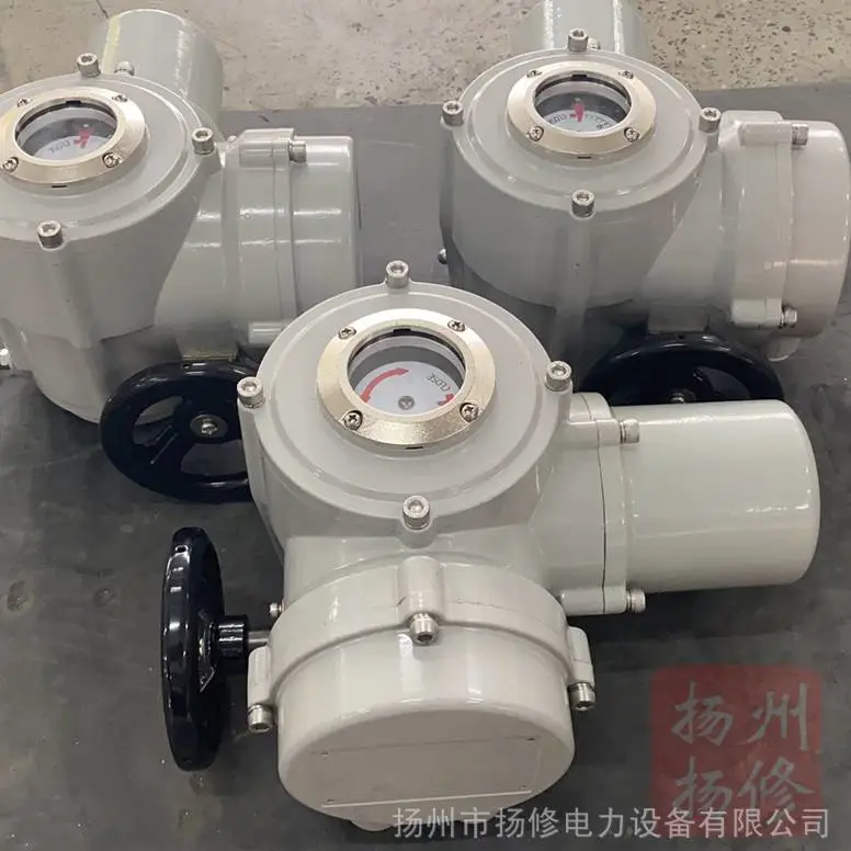 天津蝶阀选配Q30-0.5W铝制阀门 电动装置 轻巧 力矩保护 定制RS485多种总线控制