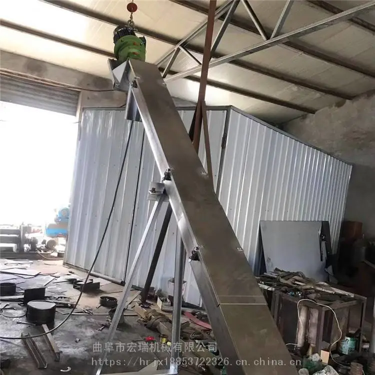 海南工厂定做螺杆输送机U型管式无轴绞龙污泥螺旋输送机304不锈钢螺旋上料机