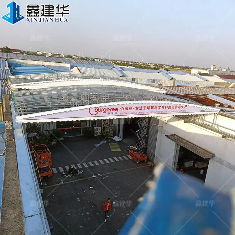 大型仓储式推拉棚 推拉折叠雨棚 安装简单 抚宁