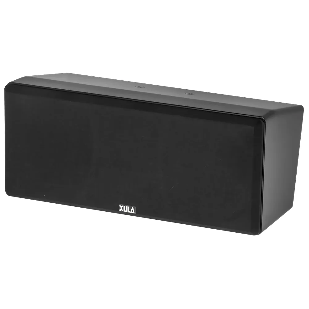 XULA CT10 二分频中置音箱/35芯高音，6.5寸*2 HIF***低音单元