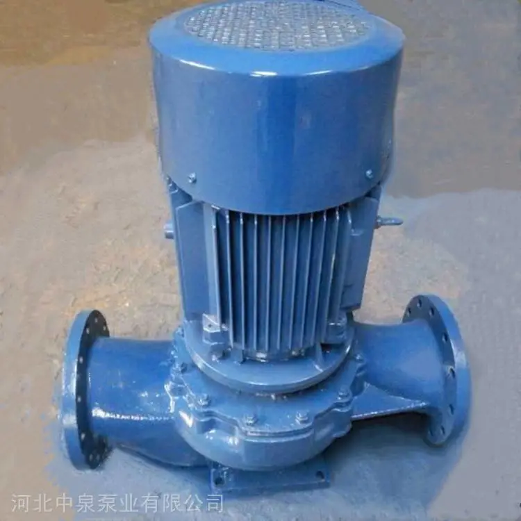 中泉80mm口径单吸式管道泵 义桥铸铁离心管道泵技术精良厂家性价比高