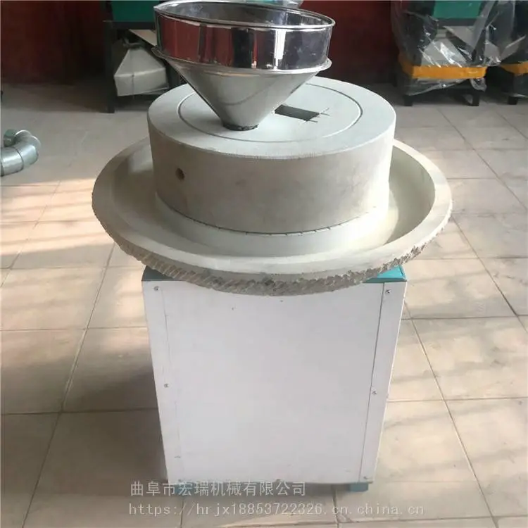 湖北省大豆石磨专用磨浆机 新型家用电动石磨小麦专用石磨机