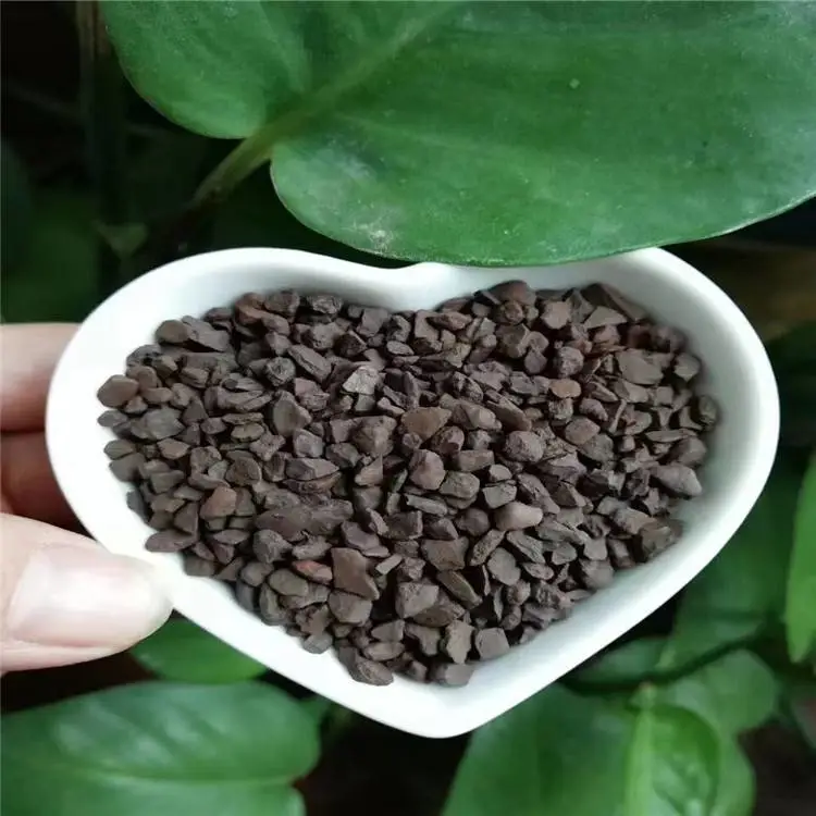荣茂天然锰沙滤料 矿泉水制作锰沙滤料