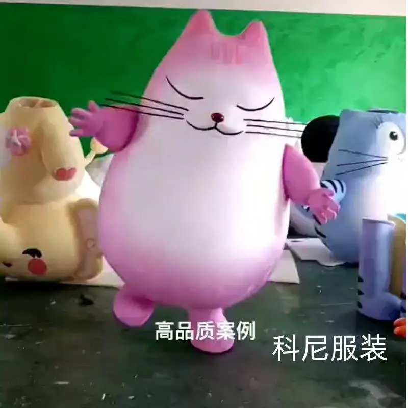 卡通行走人偶服装 成人儿童动漫 IP 定制 企业活动宣传道具可印 logo