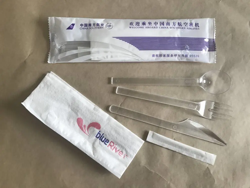 环保材料PLA/塑料/纸质品/刀叉勺全自动打包机