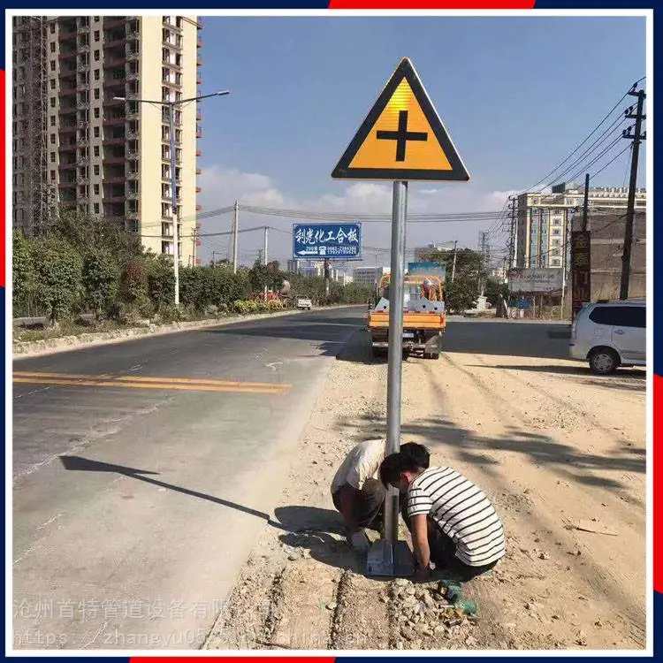 广东深圳喷塑单悬标志杆公路道路标志杆欢迎来电咨询