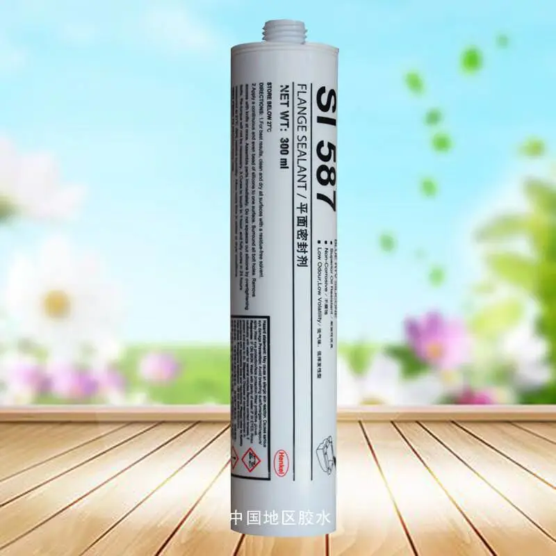 汉高乐泰LOCTITE SI 587平面密封硅胶 有机硅粘接 300ML