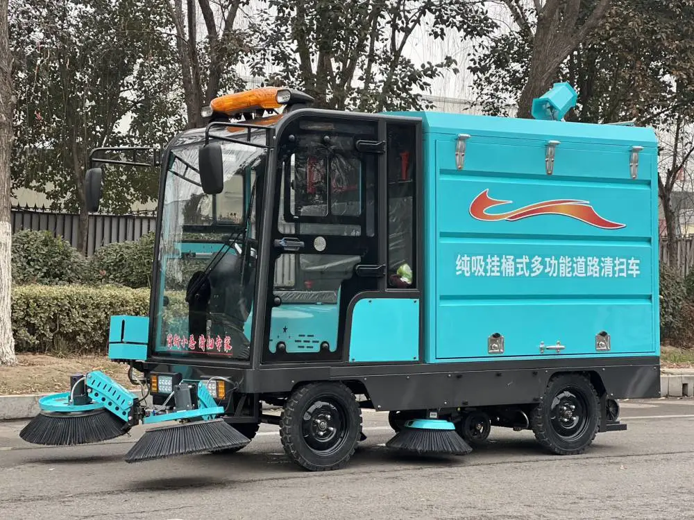 金艺环境纯吸旋风款四轮道路清扫车 市容环卫扫地车