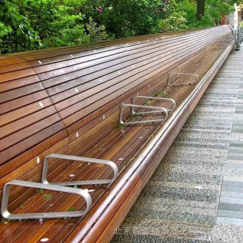 重竹木异型圆形方形座椅定制