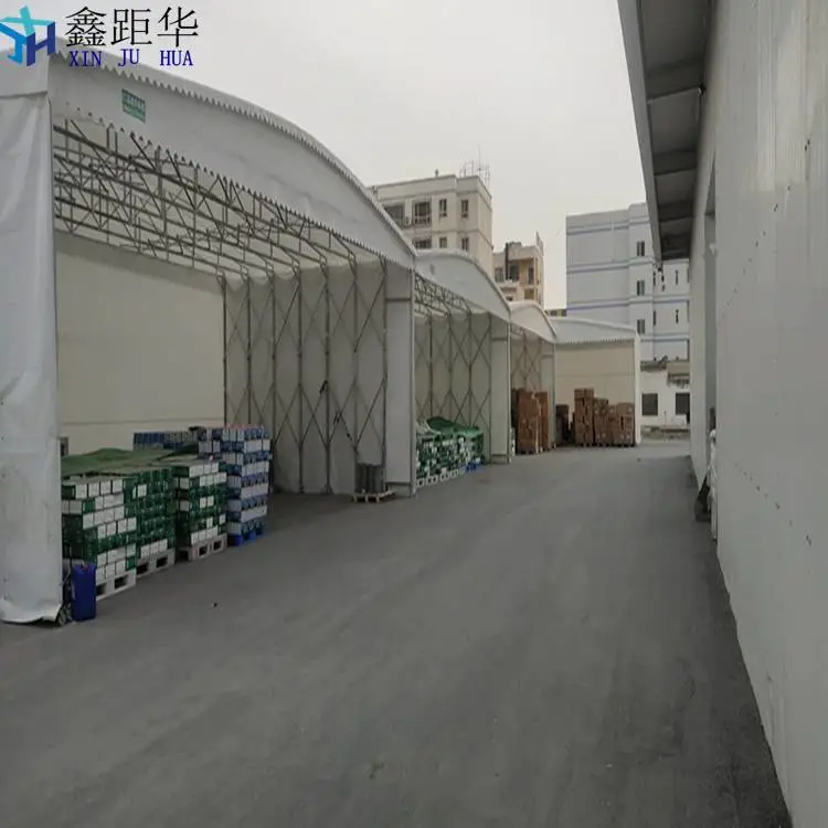 定制大型仓库蓬杭州西湖定做雨棚制作图案