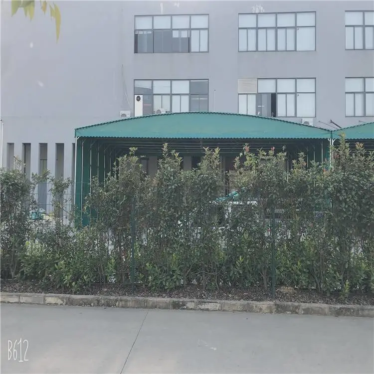深圳 户外推拉棚装卸雨棚 折叠伸缩推拉雨棚 仓库挡雨棚