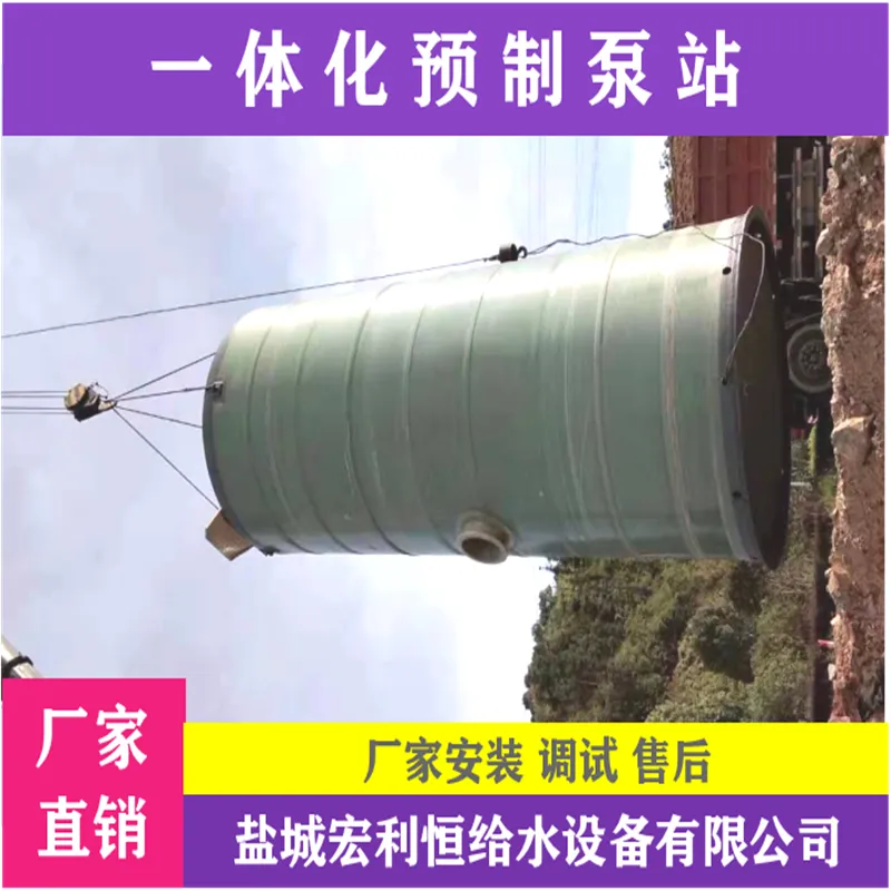 青岛崂山 地埋式污水提升泵站 污水提升一体泵 按图定制