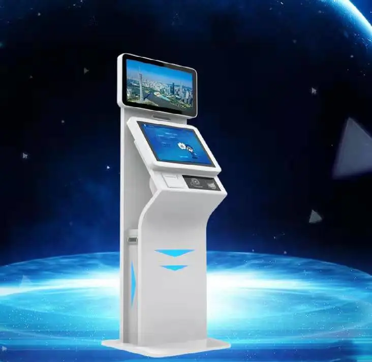 智升科世达Z3立式自助访客机智慧大厦自助来访登记系统，访客预约系统厂家供货