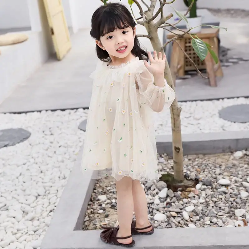 地摊服装批发一手货源网女孩网红纱裙可爱裙子新款女孩可爱裙童装一千元摆地摊卖衣服