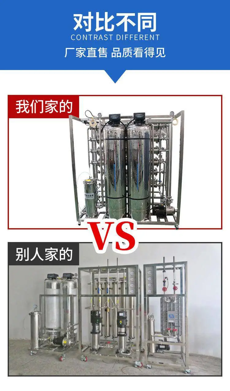 1吨双级反渗透纯水设备详情页