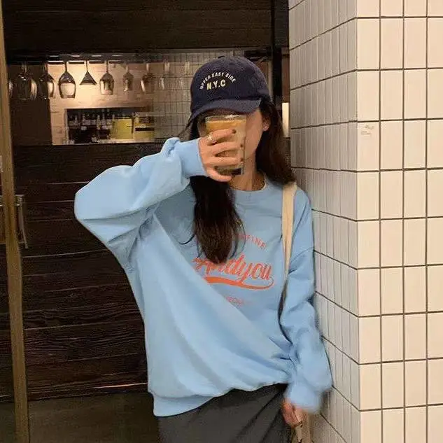 广西贵港卫衣女韩版长款夜市摆地摊女装加绒卫衣批发