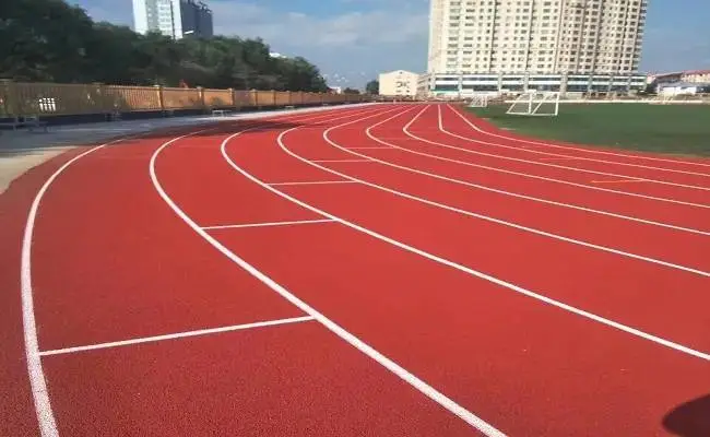 莱城幼儿园地胶常熟塑胶彩色场地建设