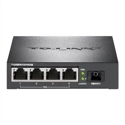 TP-LINK TL-FC314PB-20 4ǧ��POE�˿�1ǧ��SC��ģ���˹����շ���