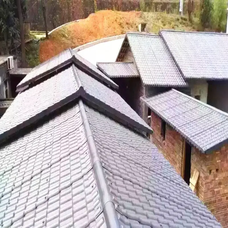 新钢 四川甘孜ASA树脂瓦价格一平方多少ABS厂家直销