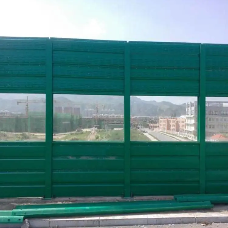 阜新耐力板声屏障道路隔音墙降噪效果30分贝庞景实业