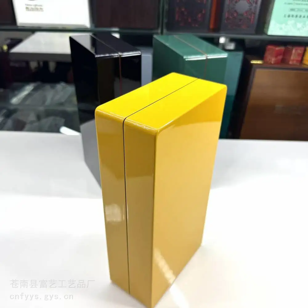 砚台木盒 礼品盒定做 钢琴漆木盒 钢琴烤漆木盒平阳木盒厂