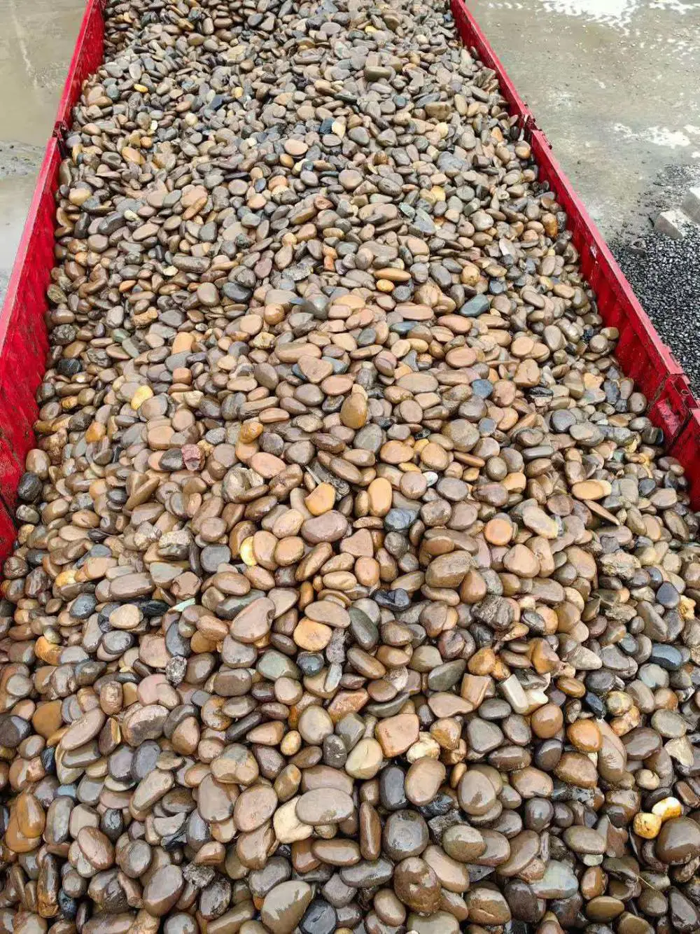 江门鹅卵石鱼缸铺底，公园铺路/外墙装饰河卵石，支持拿样品