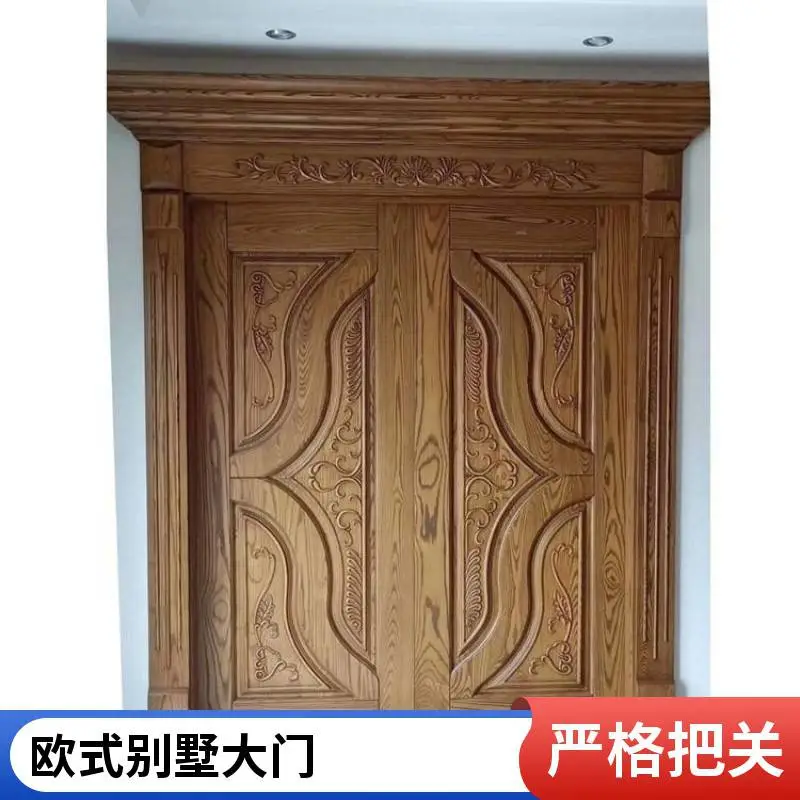 欧式别墅大门 进户门双开 防盗防氧化 安装方便 可定制