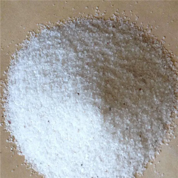荣茂供应石英砂规格1-2mm 2-4mm 高强度喷砂除锈石英砂厂家直发