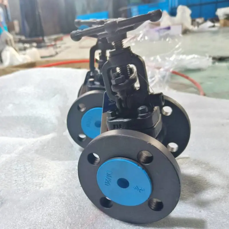 德标截止阀 304 J41H (GS-C25)WCB PN40 DN15 国标整体锻造法兰截止阀