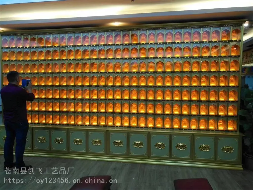 创飞工艺寺院大雄宝殿佛龛 铝合金红木佛龛 制作木雕佛龛厂家